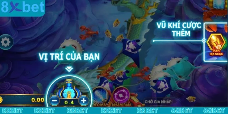 Bắn cá VIP tại nhà cái 8xbet và những điểm nổi bật