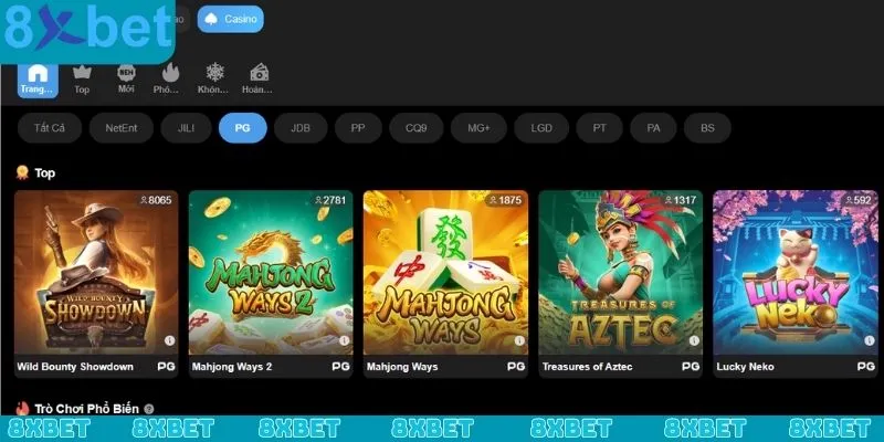 Sảnh nổ hũ PG điện tử hỗ trợ nhiều tính năng cực đỉnh